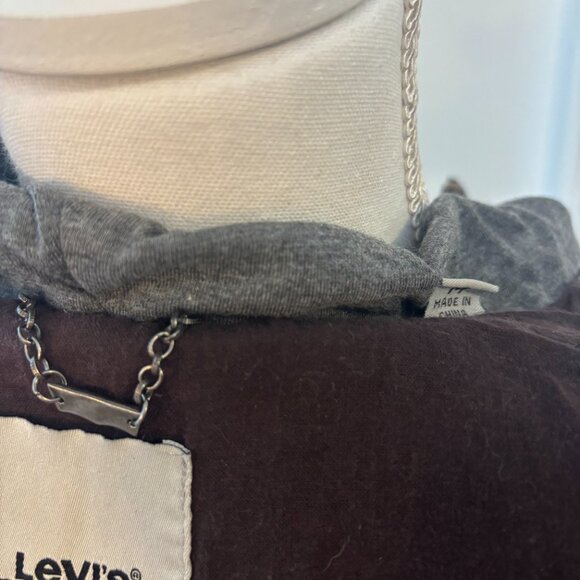 Levi's hooded faux leather jacket - Picture 4 of 4